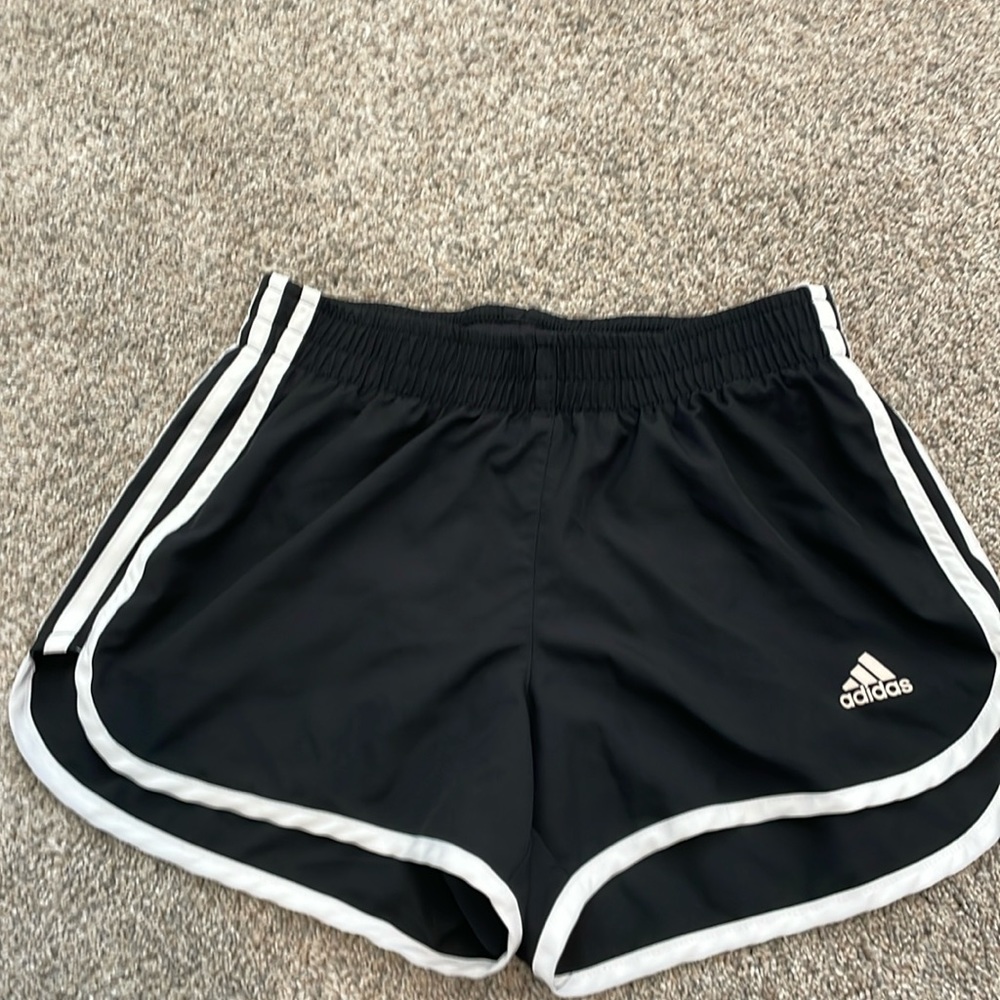 Black adidas shorts size xs